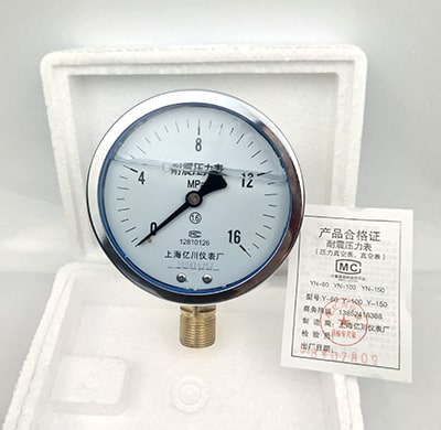 YN-100 耐震压力表