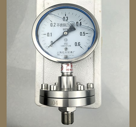 YTP-100BF不锈钢隔膜压力表